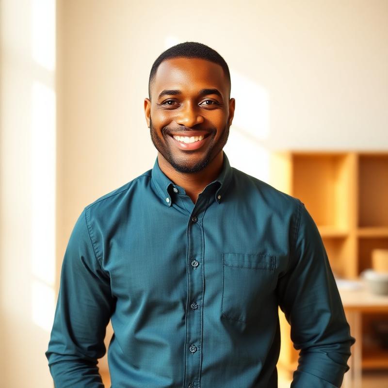 Portrait of Samuel Okafor
